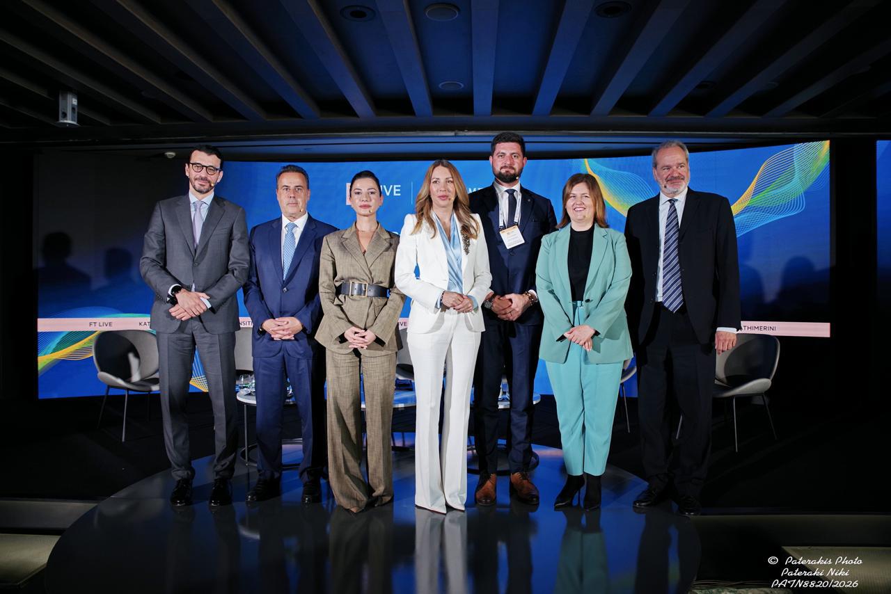 Dorin Junghietu vorbind la Energy Transition Summit, Atena, 14 mai 2026